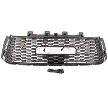 Load image into Gallery viewer, Front Grille For 2010 2011 2012 2013 Toyota Tundra Bumper Grills Front Grill Replacement Grilles With 4 LED Lights Black