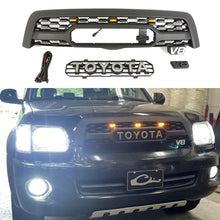 Load image into Gallery viewer, Front Grille For 2005-2009 Toyota Sequoia Bumper Grills Grill Cover Black