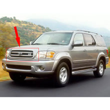 Load image into Gallery viewer, Grill For Toyota Sequoia 2001 2002 2003 2004 Front Mesh Bumper Grille Replacement Grille W/Led Lights Black