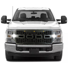 Load image into Gallery viewer, Front Grille For 2021 2022 Ford F250 Front Mesh Grilles W/3 LED Lights &amp; Side Lights Black