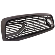 Load image into Gallery viewer, Front Grill For Dodge Ram 1500 2006 2007 2008 Mesh Bumper Grille Big Horn Style Replacement Grille W/3 Led Lights Black