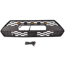 Load image into Gallery viewer, Front Grille For Toyota Rav4 2020 Adventure Honeycomb Bumper Replacement Grille With 3 Led Lights Black
