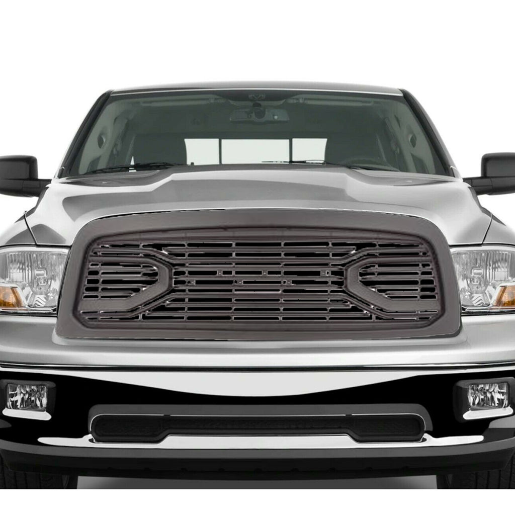 Grill For 2009 2010 2011 2012 2013 Dodge Ram 1500 Front Mesh Bumper Grille Big Horn W/0 Lights Black
