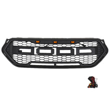 Load image into Gallery viewer, Front Grille For 2017 2018 2019 Ford Kuga Escape Honeycomb Bumper Grill Replacement Grilles W/3 Lights Black