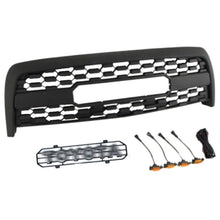 Load image into Gallery viewer, Front Grille For Toyota Tundra 2003 2004 2005 2006 TRD Bumper Grilles Grill Replacement Grills W/4 Lights Black