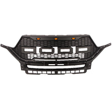 Load image into Gallery viewer, Front Grille For 2019 2020 2021 Ford Explorer Mesh Bumper Grill Grills W/3 Lights Black