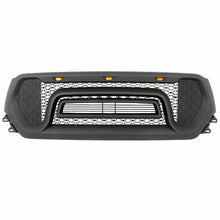 Load image into Gallery viewer, Front Grille For 2019 2020 2021 Dodge Ram 1500 Front Mesh Bumper Grill Grilles Cover W/3 Lights Black
