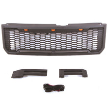 Load image into Gallery viewer, Front Grille For 2008 2009 2010 2011 2012 2013 Ford Kuga Escape Honeycomb Grilles Bumper Grill Replacement W/3 Led Lights Black