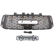 Load image into Gallery viewer, Front Grille For 2010 2011 2012 2013 Toyota Tundra Bumper Grills Front Grill Replacement Grilles With 4 LED Lights Black