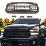 Front Grill for Dodge RAM 1500 2014 2015 2016 2017 2018 Bumper Grille Big Horn Style W/0 Lights Black