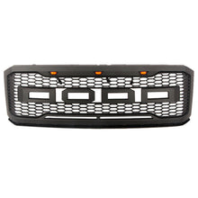 Load image into Gallery viewer, Front Grille For 2007 2008 2009 2010 2011 2012 2013 2014 2015 2016 2017 Ford Expedition Raptor Style Mesh Bumper Grille Grill Honeycomb Cover Grille With Led Lights Black