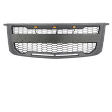 Load image into Gallery viewer, Front Grille for 2015-2019 Chevrolet Suburban Raptor Style Bumper Grills Grill Cover W/3 LED Light Black
