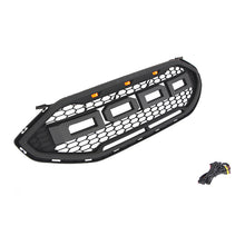 Load image into Gallery viewer, Front Grille For 2019-2022 Ford Edge Bumper Grills Grill Cover W/3 LED Light Black