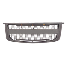 Load image into Gallery viewer, Front Grille for 2015-2019 Chevrolet Suburban Raptor Style Bumper Grills Grill Cover W/3 LED Light Black