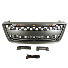 Load image into Gallery viewer, Front Grille For 2003 2004 2005 2006 Ford Expedition Bumper Grills Grill Cover W/3 LED Light Black