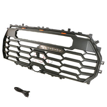 Load image into Gallery viewer, Front Grille For 2022-2023 Toyota Tundra Bumper Grills Grill Cover W/3 LED Lights&amp;Light Bar Black