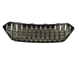 Front Grille For 2013-2016 Hyundai Santa Fe Bumper Grills Grill Cover W/0 Light Chrome