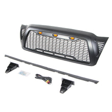 Load image into Gallery viewer, Front Grille For 2005-2011 Toyota Tacoma Bumper Grills Grill Cover W/3 Light and Side Light Black