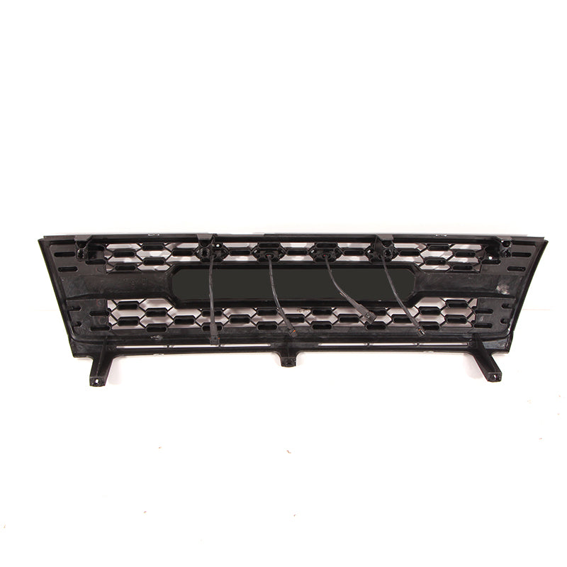 Front Grille For 1997 1998 1999 2000 Toyota Tacoma Bumper Grills Grill Cover W/4 LED Light Black