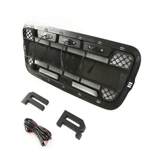 Load image into Gallery viewer, Front Grille For 2001 2002 2003 Ford Ranger Raptor Style Grilles Bumper Grills With Letters &amp; Lights Black
