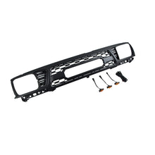 Load image into Gallery viewer, Front Grille For 1995-1997 Toyota Tacoma TRD Bumper Grills Grill Cover W/3 LED Light Black