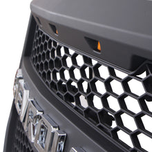 Load image into Gallery viewer, Front Grille For 2016-2018 Chevrolet Silverado 1500 Bumper Grills Grill Cover W/3 LED Light Black