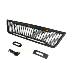 Load image into Gallery viewer, Front Grille For 2003 2004 2005 2006 2007 Ford E150 E250 E350 Bumper Grilles Grill W/3 Lights Black