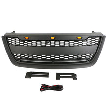 Load image into Gallery viewer, Front Grille For 2003 2004 2005 2006 Ford Expedition Bumper Grills Grill Cover W/3 LED Light Black