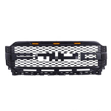 Load image into Gallery viewer, Front Grille for 2021-2022 Ford F150 Raptor Bumper Grills Grill W/4 LED Lights Matte Black