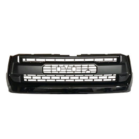 Front Grille For 2014-2019 Toyota Tundra Bumper Grills Grill Cover Grey and Black