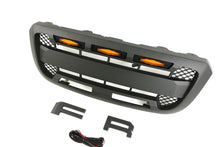 Load image into Gallery viewer, Front Grille For 2004 2005 2006 2007 2008 2009 2010 2011 Ford Ranger Bumper Grills Grill Cover W/3 LED Light Black