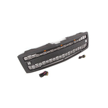 Load image into Gallery viewer, Front Grille For 2007 2008 2009 2010 2011 2012 2013 Chevrolet Silverado 1500 Bumper Grills Grill Cover W/3 LED Lights Black