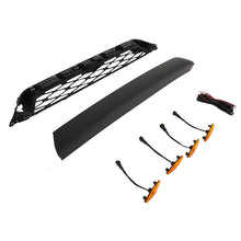 Load image into Gallery viewer, Front Grille For 2014-2019 Toyota 4Runner Bumper Grills Grill Cover W/4 LED Light Black