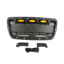 Load image into Gallery viewer, Front Grille For 2001 2002 2003 Ford Ranger Raptor Style Grilles Bumper Grills With Letters &amp; Lights Black