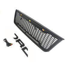 Load image into Gallery viewer, Front Grille For 2003 2004 2005 2006 2007 Ford E150 E250 E350 Bumper Grilles Grill W/3 Lights Black