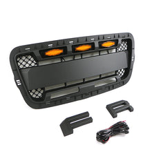 Load image into Gallery viewer, Front Grille For 2001 2002 2003 Ford Ranger Raptor Style Grilles Bumper Grills With Letters &amp; Lights Black