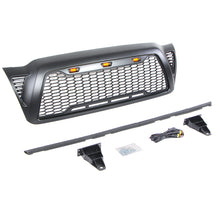 Load image into Gallery viewer, Front Grille For 2005-2011 Toyota Tacoma Bumper Grills Grill Cover W/3 Light and Side Light Black